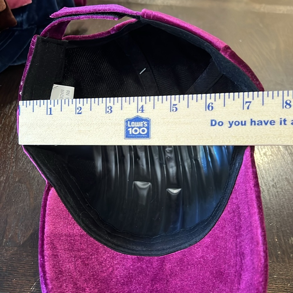Velvet baseball hat - Picture 6 of 7